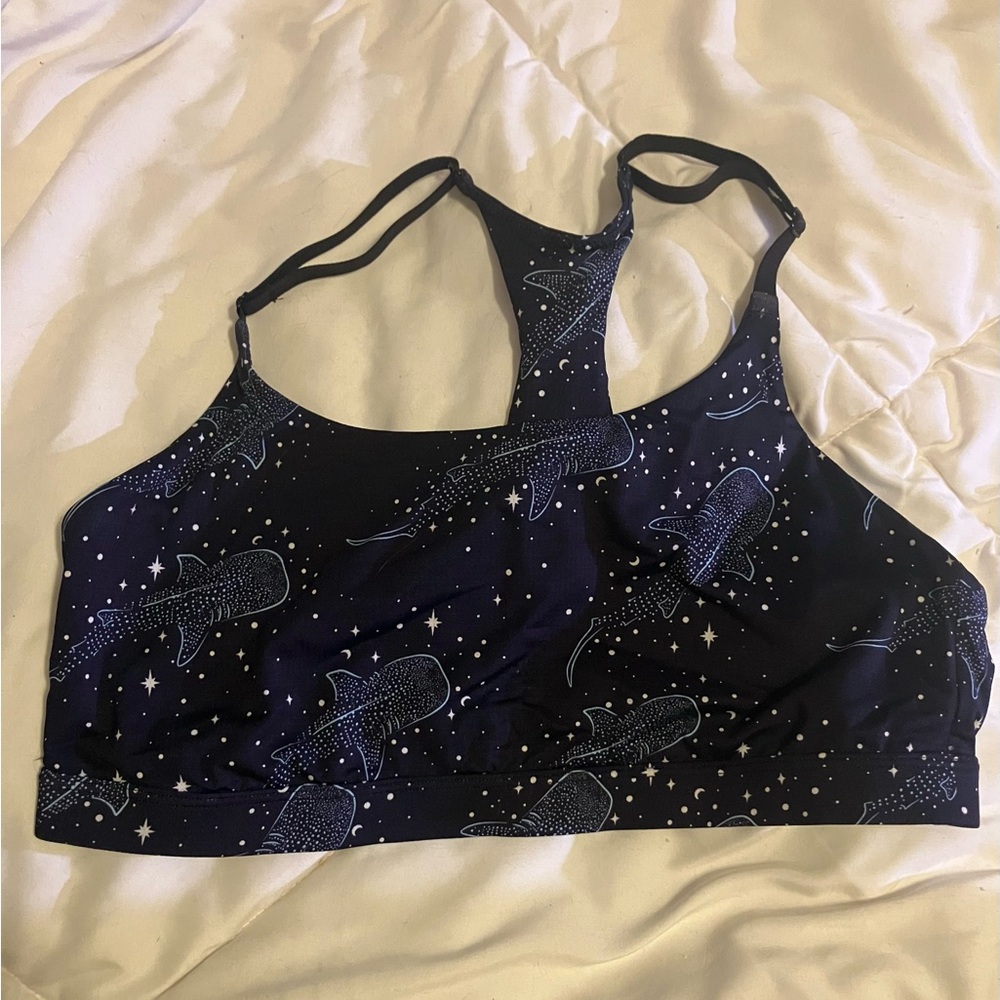 MeUndies Seamless Whale Shark Sports Bra